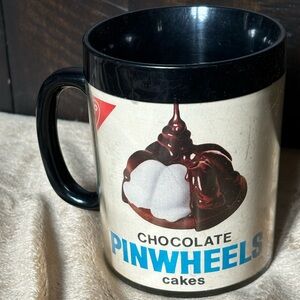 Impossible To Find! Vintage Thermo-Serv Coffee Mug– Nabisco Ideal Pinwheels